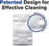 KICTeam - Waffletechnology® Cleaning Cards for Card Reader Payment Machines (40 Cards) - Presaturated with Quick Drying Solution - Made in USA...