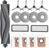 Replacement Parts for Dreame L20 Ultra / L30 Ultra Robot Vacuum Cleaner, 1 Main Brush, 4 Dust Bags, 4 Mop Pads, 2 HEPA Filters, 4 Side Brushes...