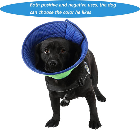 Dog Cone,Soft Dog Cone After Surgery,Adjustable Breathable Dog Cone Collar,Soft Dog Cones for Large Medium Small Dog,Protect Pets from Licking Wou...
