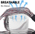 VR Eye Mask Cover Breathable Sweat Band Adjustable Sizes HMD Padding for VR Workouts Supernatual with Virtual Reality Headsets Oculus Quest 2 Go H...