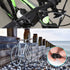10 Pcs Bike Brake Cable Lever Barrel Adjusters Nut Adjusting Screw Fastener Bolt Brake Accessories Aluminum Alloy M7 Mountain Bike Brake Handle Le...