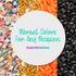 SugarMeLicious Carrot Sprinkles, Festive Sprinkle Mix for Baking & Decorating, Perfect for Cakes, Cupcakes, Cookies, and Desserts (3 oz)...