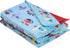Wildkin Kids Cotton Nap Mat Cover – Soft, Sewn-in Flap, Durable & Fits 1.5" Vinyl Sleep Mats - Trains, Planes & Trucks...