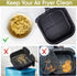 Air Fryer Silicone Liners 2 Pack, Reusable Air Fryer Liner, Food Grade Air Fryer Accessories, Air Fryer Oven Microwave Accessories for 3Qt-5Qt, Mu...