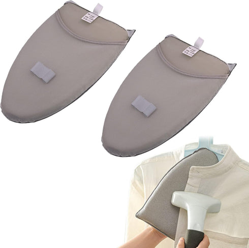 DGQ Garment Steamer Ironing Glove 2 Pcs Heat Resistant Garment Steamer Mitt Mini Ironing Board Glove with Finger Loop Garment Steamer Accessories...