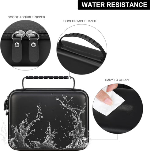 Hard Carrying Case for Halo Bolt 58830/44400/ 57720 mWh Portable Phone Laptop Charger Car Jump Starter, Power Bank Storage Holder with Zipper Mesh...