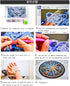 fufibwoesan DIY 5D Diamond Painting Number Set 12X16 Inch,Jack Halloween Full Round Drill Diamond Artist Wall Decoration Children's Adult Art kit ...
