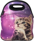 Wrapables Insulated Neoprene Lunch Bag, Cute Kitty...