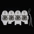 KPOSIYA 70 Pack Love Heart Laser Cut Wedding Party Favor Box Candy Bag Chocolate Gift Boxes Bridal Birthday Shower Bomboniere with Ribbons...