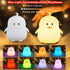 WHA&DARREN Penguin Night Light for Kids, Children Lamp Portable Rechargeable Silicone Baby Night Light, Remote Controlled Children's Animal Lamp K...