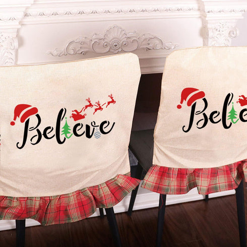 21Pcs Large Christmas Stencils, Reusable Merry Christmas Stencils for Painting, Including Candy Cane/Christmas Tree/Gingerbread/North Pole/Let it ...