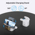 3 in 1 Wireless Charger for iPhone, Travel Wrieless Charging Station, Foldable Cube Charger Stand for Multple Devices for iPhone 15/14/13/12 Serie...