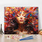TUMOVO Paint by Numbers for Adults, Adults' Paint-by-Number Kits Beautiful Women with Butterfly Paint by Number Canvas Oil Painting Paint-by-Numbe...