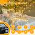 Ollny String Lights 120LED 40FT, Warm White Fairy Lights Waterproof Connectable Timer, 8 Modes Plug in Christmas Lights for Bedroom Outdoor Party ...