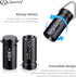 LIGHTFE MINI01 keychain flashlight mini keychain light is light, small, and bright (Mini01 black)...