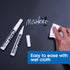 Volcanics White Liquid Chalk Markers for Blackboard Window Marker for Glass Washable Crayons Window Paint Pen Chalk Pens for Glass, 12 Pack...