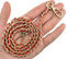 HAHIYO Mini Purse Chain Strap Slim Wide 8mm for LV Length 31.5 inches Extra Thick 4.5mm Red Leather Gold Hardware for Shoulder Cross Body Sling Ha...