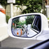 2Pcs Car Suction-Cup Blind Spot Mirror, 360° Wide Angle HD Glass Convex Side Rearview Mirror for Cars SUVs, Vans, and Trucks - Universal Automotiv...