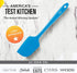 DI ORO Silicone Spatula - 600°F Heat-Resistant Rubber Kitchen Spatula for Baking, Scraping, & Mixing - BPA Free Nonstick Cookware Safe Flexible Ut...