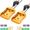 2 Packs Power Wheels Adapter for Dewalt 20V Battery, Power Wheels Battery Converter Kit with Fuse & Switch & Wire Terminals & 12 AWG Wire for DIY ...