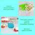 Versatile Cake Icing Frosting Smoother with Stand - Flexible Bowl Scraper Has Flat and Curved Edges to Easily Smooth, Mix, and Clean - All-In-One ...