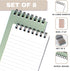ZICOTO Aesthetic Pocket Notebooks Set Of 8 - Small 3x5 Spiral Notepads With Lined Pages - The Perfect Little Mini Note Pads to Stay Organized and ...