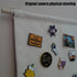 3PCS Pin Display Banner Board, Enamel Pin Collection Display Holder with Hooks, Pin Board for Enamel Pin, Wall Hanging Brooch Jewelry Organizer (B...