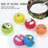 Latex Dog Squeaky Toys Balls for Teething Puppies, Small, Medium Dogs, 6 Pcs Bouncy Cute Face Pet Dog Toys...