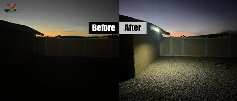 Outdoor Solar Wall Light Fixture - Motion-Activated, Weather-Resistant, Energy-Saving | Pack of 2...