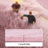 Marble Bathroom Rugs and Mats Set 3 Piece Nonslip Pink Bathroom Mats Soft Washable Bath Mat for Bathroom Floor Mats Carpet Water Absorbent Shower ...