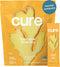 Cure Hydration | Plant-Based Electrolyte Drink Mix | No Added Sugar | Dehydration Relief Powder Made with Coconut Water | Non-GMO | Vegan | Pouch ...
