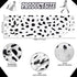 101 Days of school Dalmatian Dog Print Scarf for Women Comfortable Winter Long Scarf for Halloween Party Dress Up...