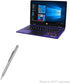 BoxWave Stylus Pen Compatible with EVOO Convertible Touchscreen Laptop (11.6 in) - FineTouch Capacitive Stylus, Super Precise Stylus Pen - Metalli...