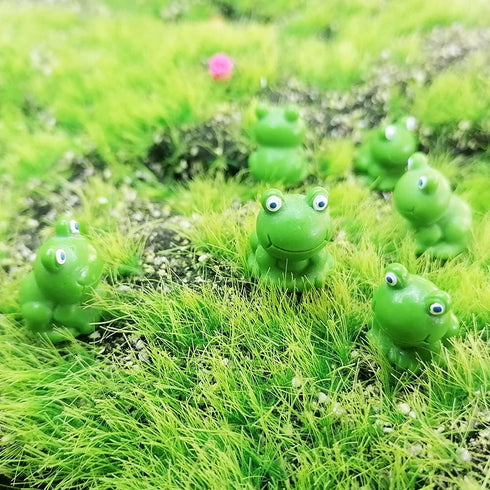 20 Pcs Mini Animals Miniature Resin Frogs,Cute Frogs Fairy Garden Moss Landscape Ornaments for Outdoor Decoration,Home Décor …...