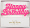 Meri Meri Pink Happy Birthday Candle (Pack of 1)...