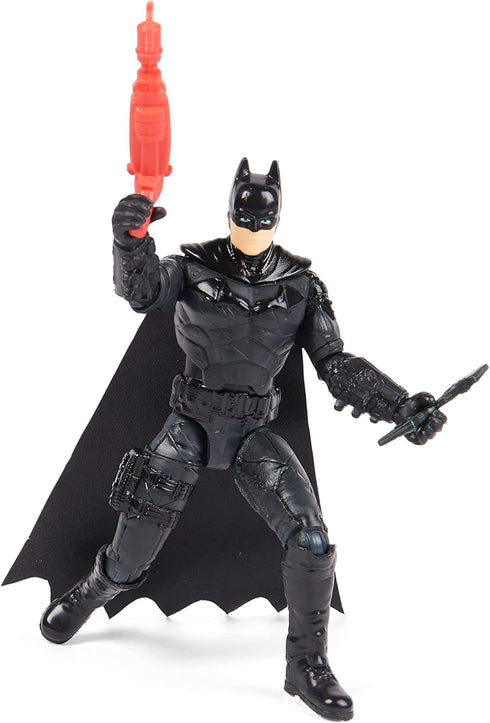 DC Comics, Batman 10cm Action Figure with 3 Accessories and Mystery Card, The Batman Movie Collectible Kids Toys for Boys and Girls Ages 3 and up...