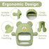 Baby Teething Toys, No Drop Teething Toys for Babies 0-6 Months, Baby Chew Toys for Teething Relief, Hand Teethers for Babies, Great Baby Shower G...