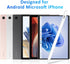 Stylus Pen for Android Stylus Pencil for iPhone/Samsung, iOS/Android Most Tablets, Rechargeable Digital Stylus Pencils for Writing Drawing White...
