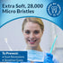 Extra Soft Toothbrushes for Adults, Nano Toothbrush 20,000 Ultra Fine Bristles for Sensitive Gums, Gentle Adult Toothbrush for Gum Care, Deep Clea...
