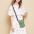 WITERY Small Canvas Cell Phone Purse Wallet- Handmade Cute Cross Body Phone Purse with Adjustable Shoulder Strap...