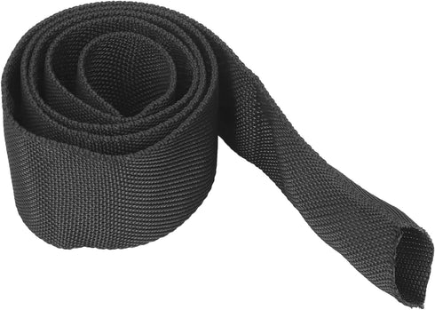 Chain Sleeve Winch Rope Protector, Fydun Polyester Winch Rope Protective Sleeve Black Winch Cover Universal for 5cm/1.97in Width Cable Line(1M)...