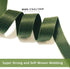 80 Feet Tree Tie Strap 1 Inch Tree Support Ties Green Staking and Guying Material Plant Tie Garden Tie Green Tree Tie Rope for Outdoor Use, Straig...