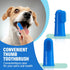 Dog Toothbrush Set - 3-Sided Dog Toothbrush Set for Dogs, Cats and Puppies - Soft Silicone Bristles for Easy Cleaning and Safety...