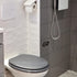 Do Not Flush Rules Bathroom Signs,RAMIEYOO Designer Sign For Septic Systme,Please Flush Only Toilet Paper,Great for Home,Business or RV,Cabin (Bla...