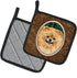 Caroline's Treasures SS8725PTHD Pomeranian Pair of Pot Holders Kitchen Heat Resistant Pot Holders Sets Oven Hot Pads for Cooking Baking BBQ, 7 1/2...