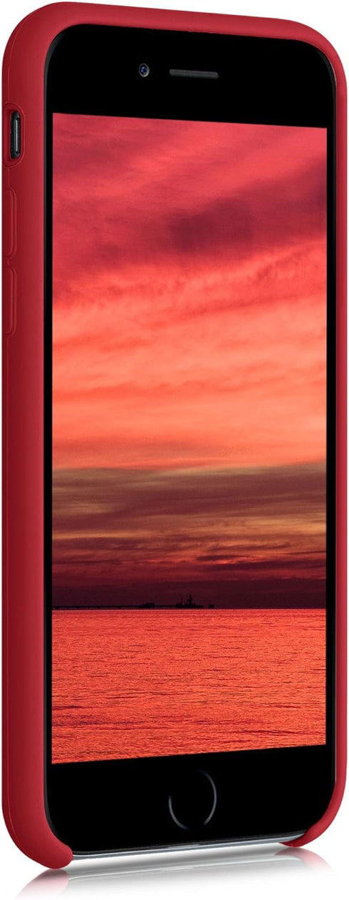 kwmobile Case Compatible with Apple iPhone 6 / 6S Case - TPU Silicone Phone Cover with Soft Finish - Classic Red...
