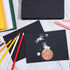 Crtiin 100 Sheets Black Sketch Drawing Paper Heavyweight Paper 150 GSM /100 Lbs Artist Drawing Paper Sketchbook for Colored Pencil, Oil Pastel, Ch...
