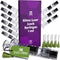 10 Pack Borosilicate Glass Luer Lock Syringe 1ml Capacity Reusable Glass Syringes - Use for Arts and Crafts, Thick Liquids, Oils, Vet, Glue, Lab, ...