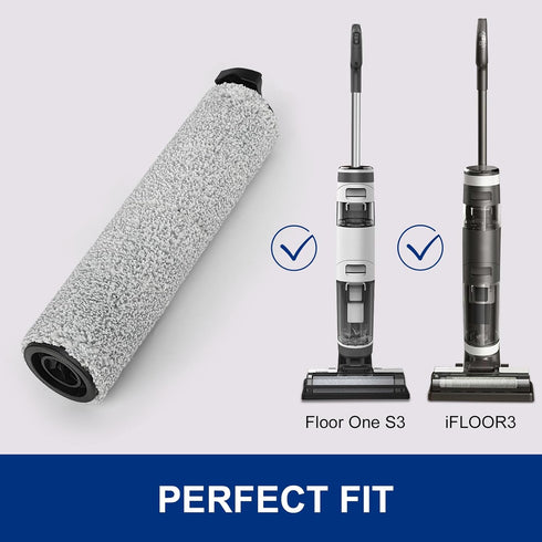 Ifloor3 Roller Brush Replacement for iFloor 3 and Floor One S3 Cordless Wet Dry Vacuum Cleaner, 2 Pack...