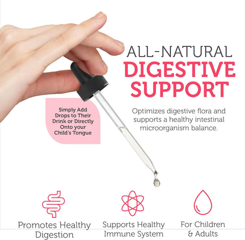 Zahler - Kidophilus Liquid Drops Probiotics for Kids (4 Fl Oz) Certified Kosher Kids Probiotic for Healthy Digestion & Immune Support - Fruit Punc...